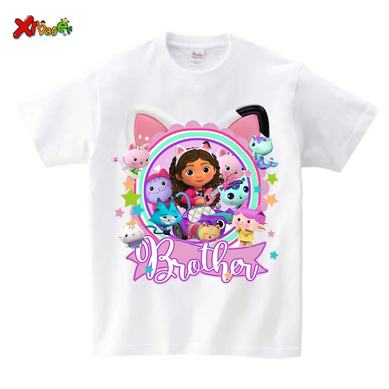 Girls Birthday Party T-shirt Custom Name Kids Matching Family Outfits Mom And Daughter Matching Clothes Family Look