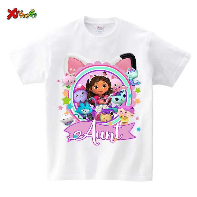 Girls Birthday Party T-shirt Custom Name Kids Matching Family Outfits Mom And Daughter Matching Clothes Family Look