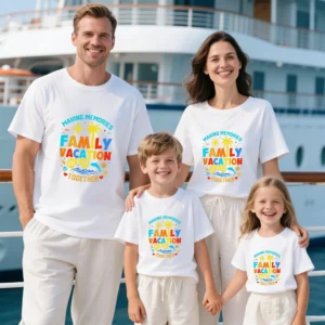 Family Vacation 2026 T-Shirt, Making Memories Together Vacation Tshirt, Family Beach Trip Shirt, Parents and Kids Tshirt Tops